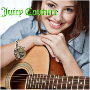 JUICY COUTURE WOMEN'S CHAIN BRACELET WITH HANGING HEART
